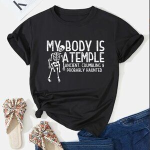 Unisex My Body is a Temple t-shirt